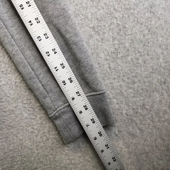 Jordan Hoodie Mens M Gray Flight Air Essentials Fleece Pullover Jumpman - Picture 12 of 14